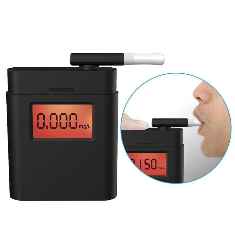 all in one place גאדג'טים LCD Handheld Alcohol Tester 360-degree Rotating Blow Alkohol Tester Car Gadgets Accurate Breath Analyzer Breathalyzer Detector