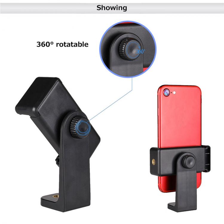 all in one place מצלמות ונלווים Elistooop Universal Tripod Mount Adapter Cell Phone Clipper Holder Vertical 360 Tripod Stand for iPhone for camera