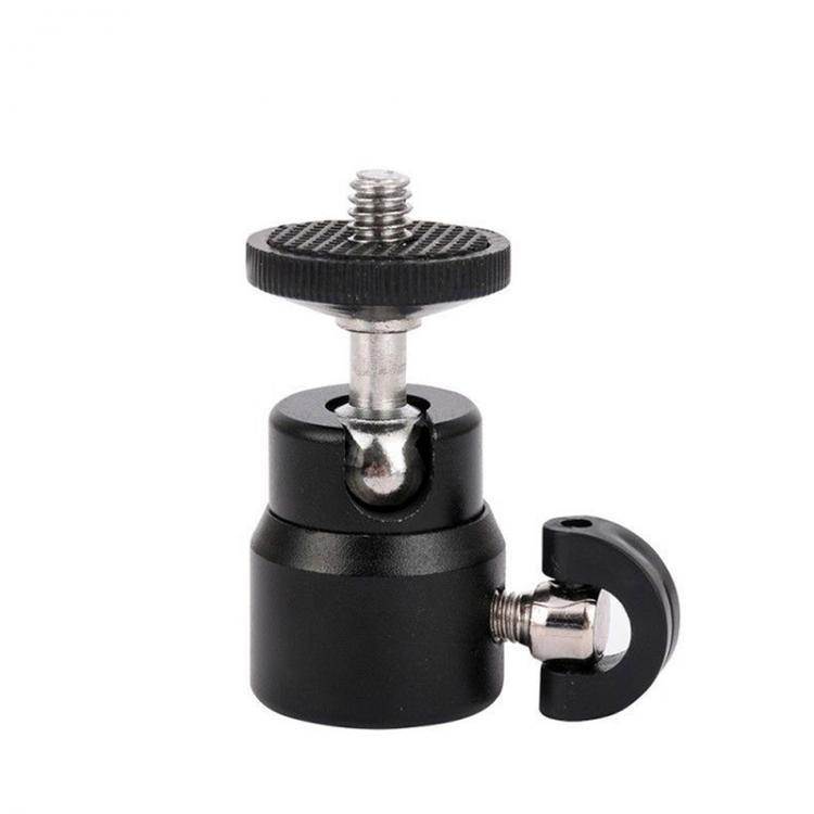 all in one place מצלמות ונלווים Mini 1/4" 360 Degree Swivel Ball Head Screw Tripod Mount Bracket DSLR Ballhead Stand For Camera Camcorder Brackets
