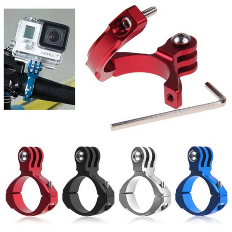 all in one place מצלמות ונלווים Bike Cycle Aluminum Handlebar Bar Clamp Mount for Gopro Hero 1/2/3/3+ Brand new and high quality Easy to install and remove