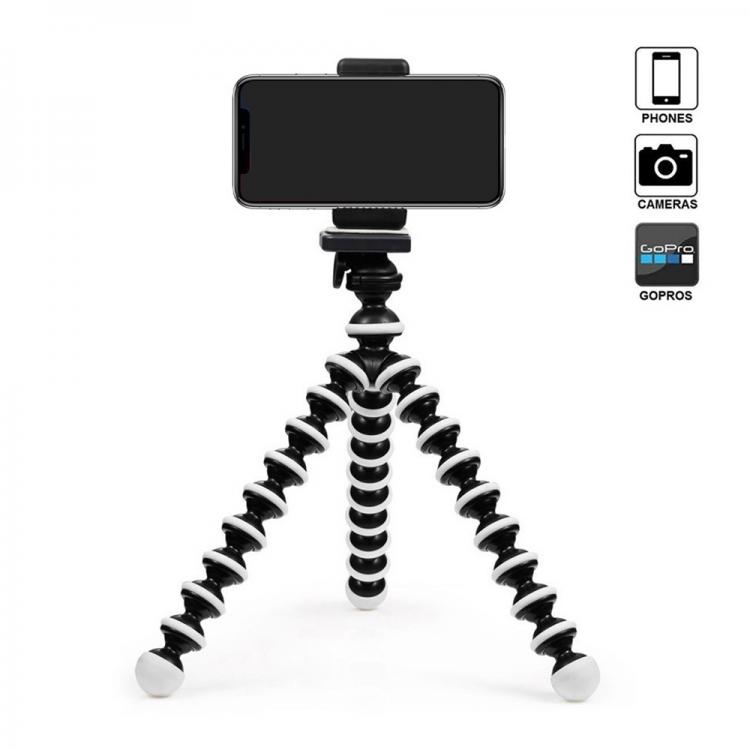 all in one place מצלמות ונלווים Smartphone Tripod Mount Octopus Mini Tripod For Phone Holder On Tripod For Camera GOPRO DJI YI Clip Selfie Stick Tripod Stand