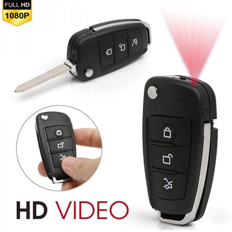 all in one place מצלמות ונלווים Ultra-small Infrared Night Vision Sports Surveillance Camera 1080P Full HD Mini Camera Car Key Camera Keychain Portable Camera
