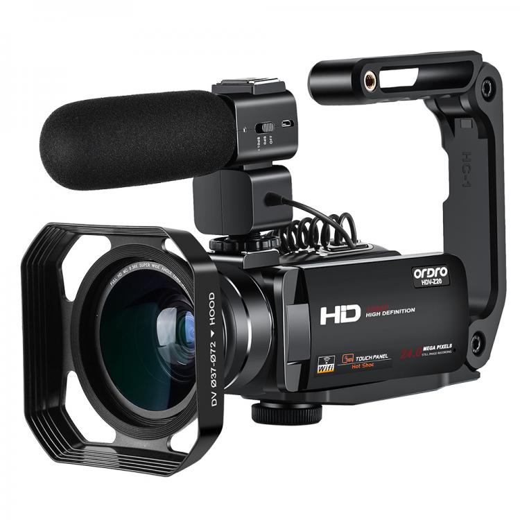 all in one place מצלמות ונלווים Video Camera Digital Camcorder Full HD Ordro Z20 1080P IR Night Vision YouTube Vlog Cameras for Blogger Shooting Home Use
