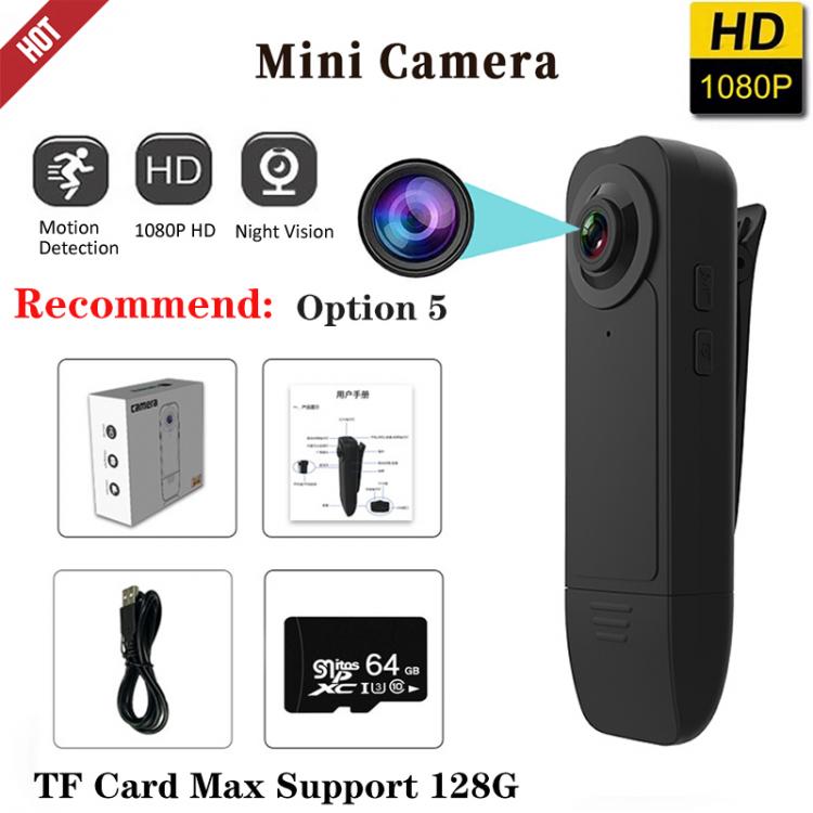 all in one place מצלמות ונלווים Mini Camera HD 1080P Pocket Body Micro Secret  Pen Cam Video Recorder Night Vision Sport DV Motion Detection Small Camcorder