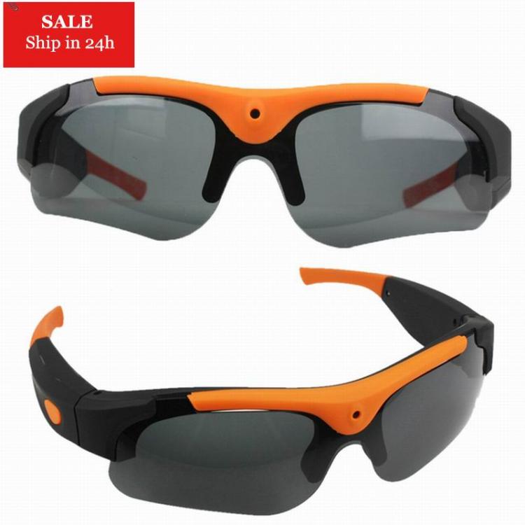 all in one place מצלמות ונלווים 2021 HD 1080P 8GB/16GB/32GB Camera Smart Glasses Black/Orange Polarized Lens Sunglasses Camera Action Sport Video Camera Glasses