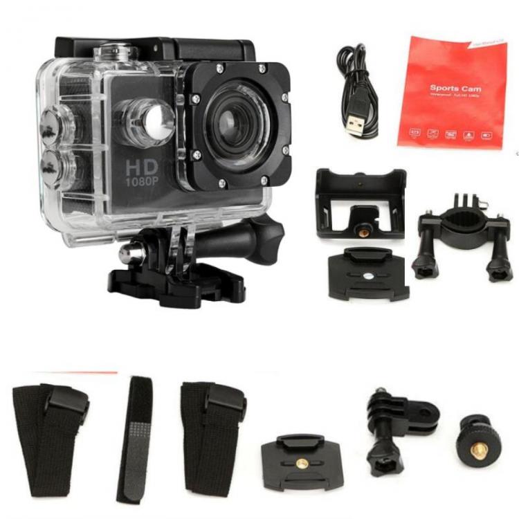 all in one place מצלמות ונלווים AIR Action Camera Ultra HD 12MP 1080P 32GB 1.5-inch LCD 140D Underwater Waterproof Helmet Video Recording Cameras Sport Cam