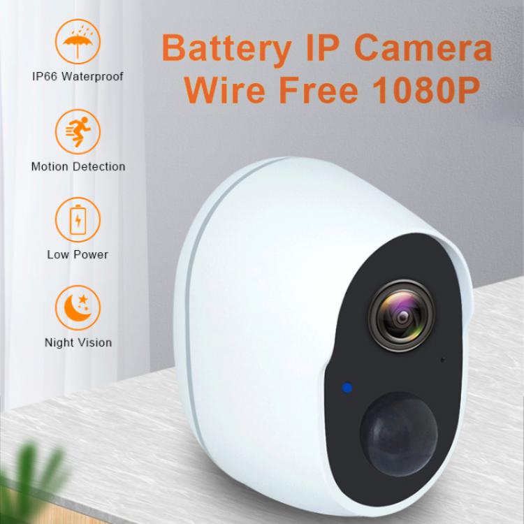all in one place מצלמות ונלווים Newest Wire Free Outdoor Security Camera Rechargeable Battery Wireless IP Cam 1080P Wifi IP Camera Home Surveillance System PIR
