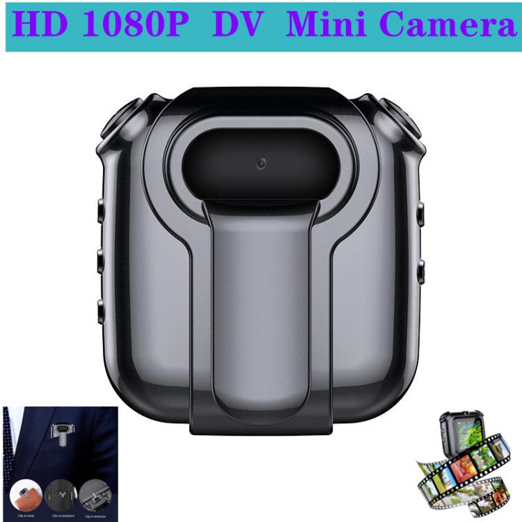 all in one place מצלמות ונלווים 1080P FHD Clip Mini Camera Mini Camcorder With Display Screen Video Audio Voice Recorder Small Body Cam