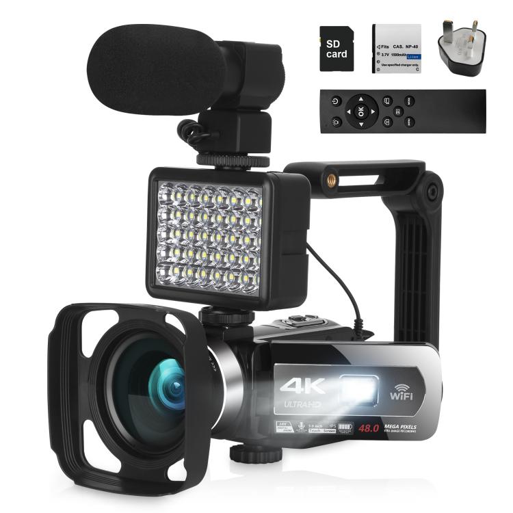 all in one place מצלמות ונלווים 2021 New Product 4K Video Camera Auto Focus 48MP Webcam for Youtube WiFi Touch Screen Camcorder with Remote Control