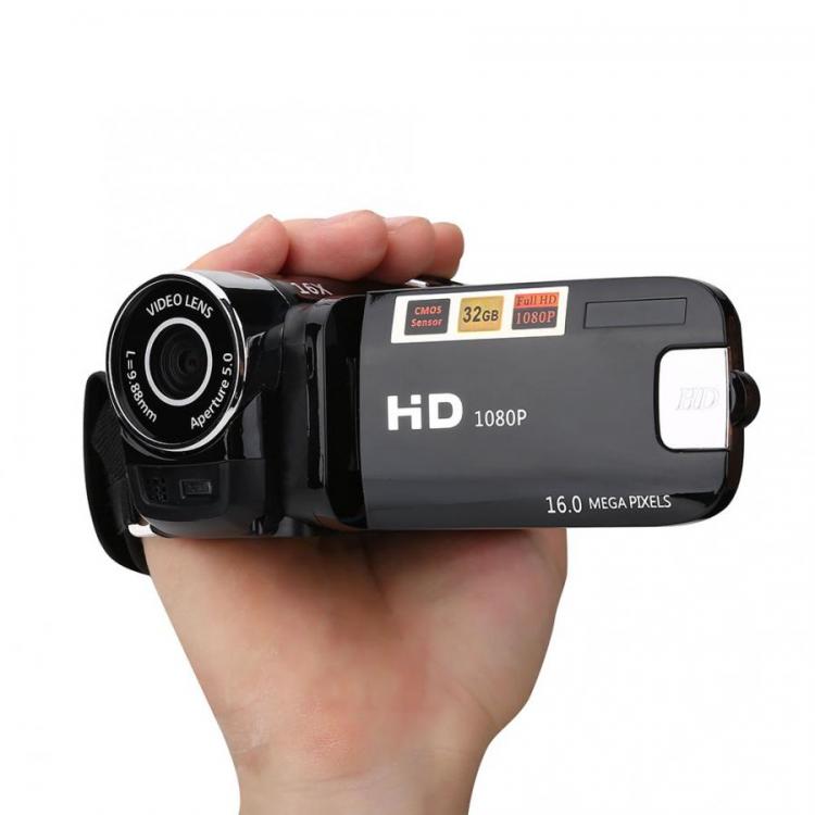 all in one place מצלמות ונלווים Video Camcorder Vlog Camera Full HD 270 Degree Rotation 2.4in 16X High Definition Digital Video Camera Anti-shock DV Camcorder