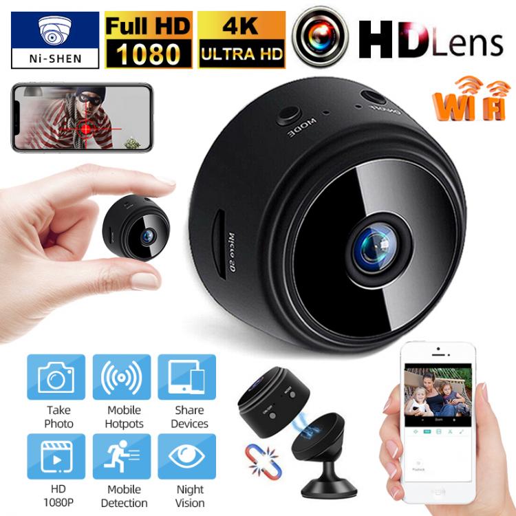 all in one place מצלמות ונלווים A9 Mini Camera 1080P IP Camera smart Home Security IR Night Magnetic Wireless Camcorder Surveillance Wifi Camera Little Star App