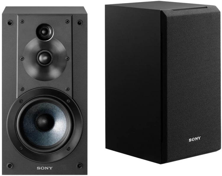 all in one place ביתית Sony SSCS5 3-Way 3-Driver Bookshelf Speaker System (Pair) - Black
