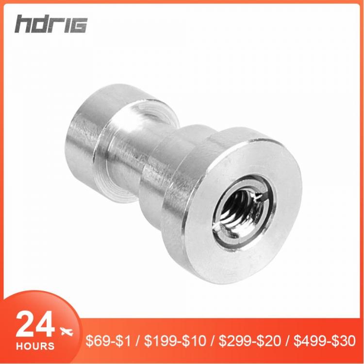 all in one place מצלמות ונלווים HDRiG 3/8"-16 Female To 1/4"-20 Female Light Stand Head Adapter For microphone light standaccessory mounting Photo Studi