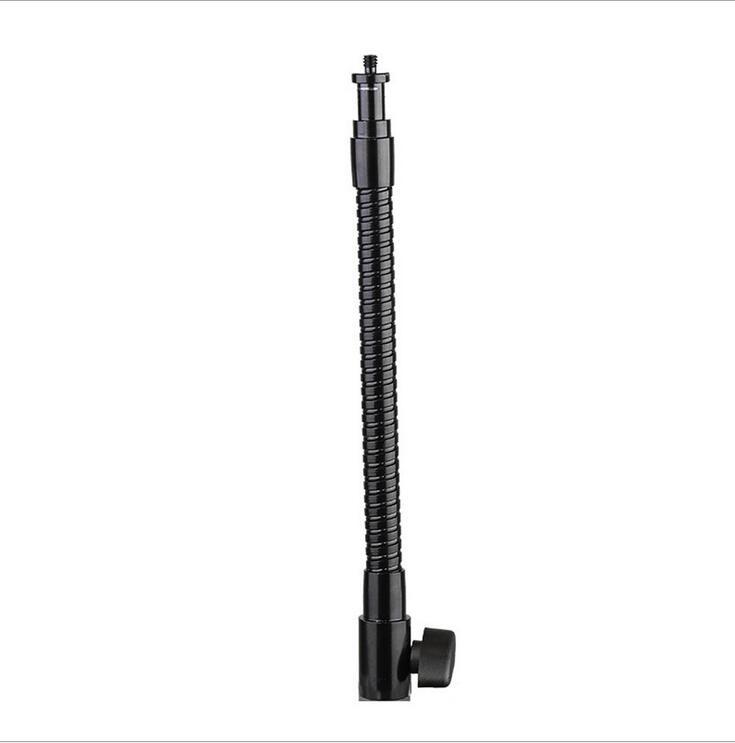all in one place מצלמות ונלווים 28cm Flexible Bendable Flash Light Stand For ring lamp Wire Pipe Overarm Bracket With 1/4 Inch Screw Male Female Holes Soft tube