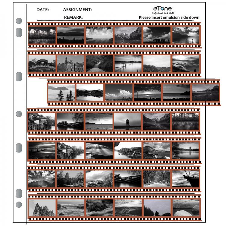 all in one place מצלמות ונלווים 30x Acid-Free Ring Binder Archival Storage Sheets Pages 35mm 135 B&W Film Slide