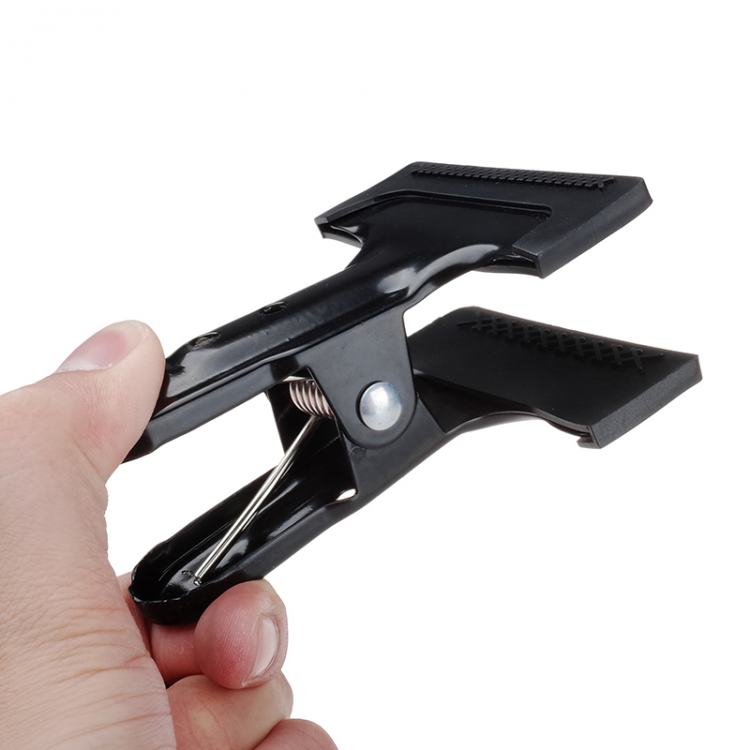 all in one place מצלמות ונלווים Metal Clip Photo Studio Background Support Clamps With Rubber Protective Sleeve Backdrop Bracket Holder Photography Accessory