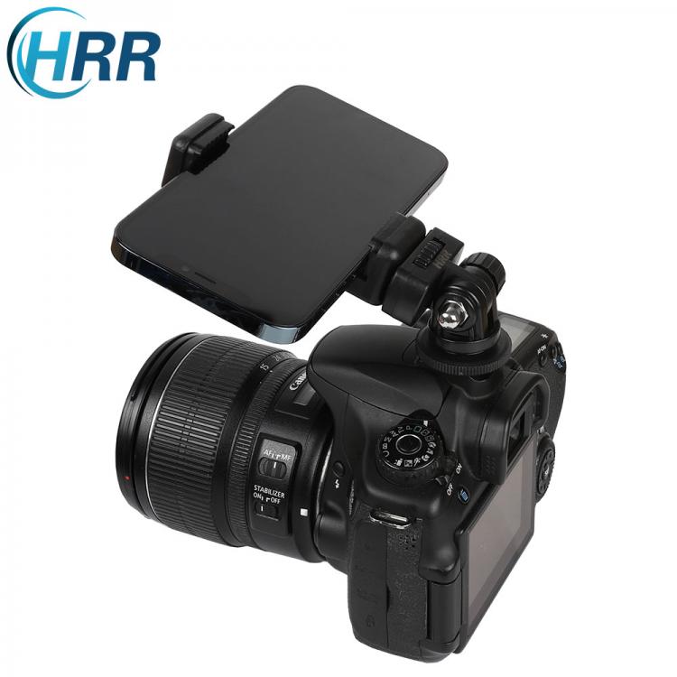all in one place מצלמות ונלווים Camera Hot Shoe Phone Holder Monitor Flexible Tripod Adapter w Cold Shoe Mount for iPhone Samsung Canon Nikon Sony DSLR Camera