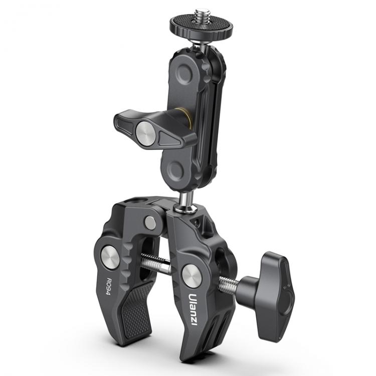 all in one place מצלמות ונלווים Ulanzi R094  SLR Camera Magic Arm Ball Head with Crab Claw Clip Universal Monitor Bracket BallHead Clamp Super Holder Stand