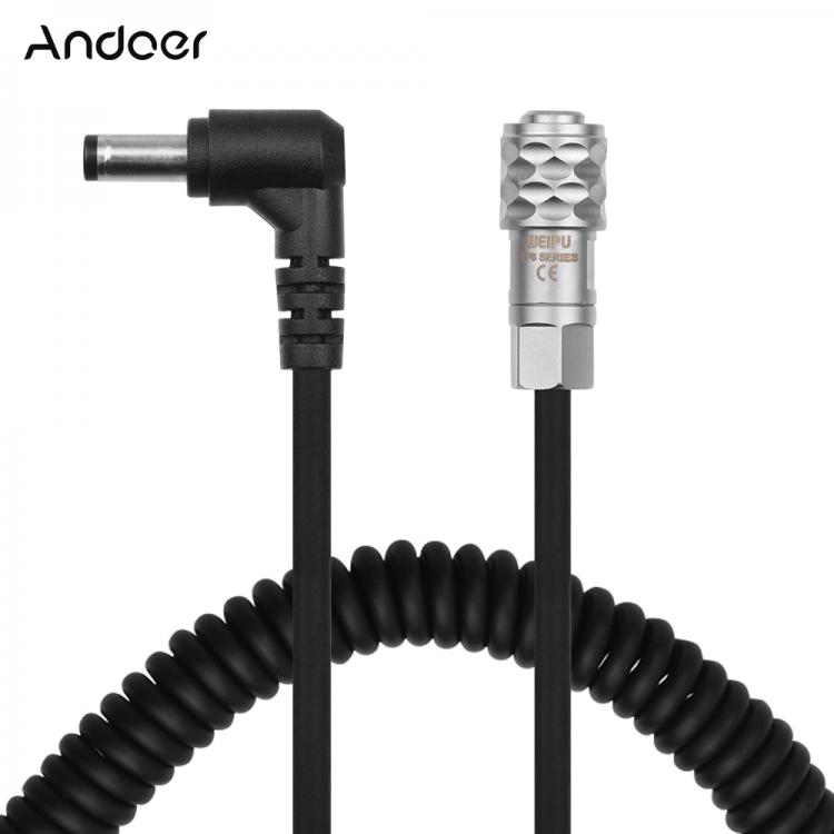 all in one place מצלמות ונלווים Andoer Photography Blackmagic Pocket Cinema Camera 4K (BMPCC 4K) Camcorder Locking DC Power Cable Wire Accessories