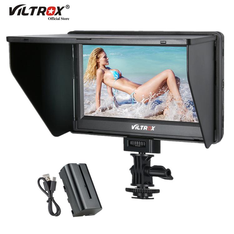 all in one place מצלמות ונלווים Viltrox DC-70 II 7inch DSLR Camera Field Monitor LCD Display Video Assist 4K HDMI-compatible HD AV Input With Battery for Camera