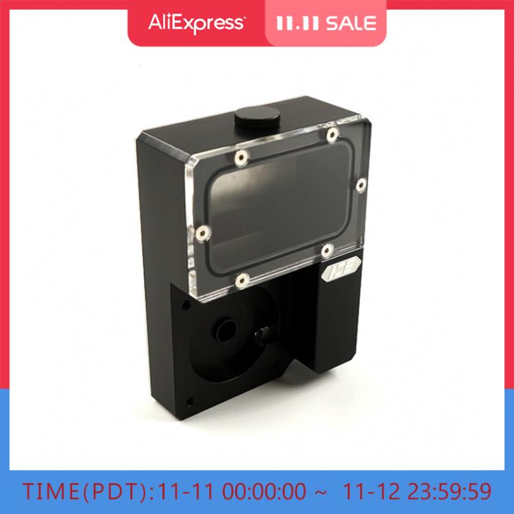 all in one place חומרה IceManCooler DDC Combo Res For Ncase Chasis M1 V4 V5 V6 ,Ncase Reservoir ,Black Water Tank ,125x89x41MM