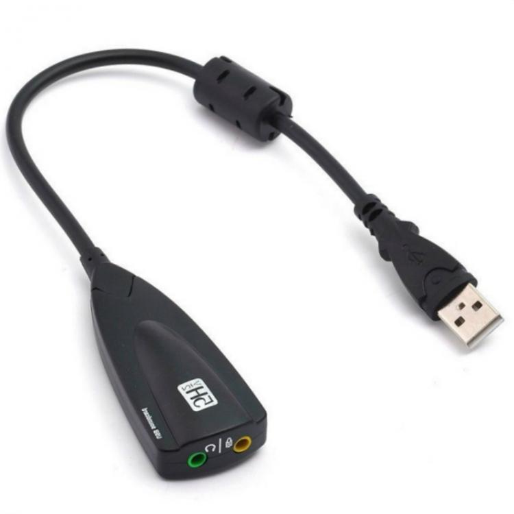 all in one place חומרה External USB Sound Card 7.1 Adapter 5HV2 USB to 3D CH Sound Antimagnetic Audio Headset Microphone 3.5mm Jack For Laptop PC
