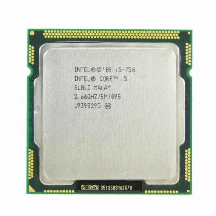 all in one place חומרה INTEL CORE I5-750 SLBLC 2.66GHZ 8M CPU PROCESSOR 1156PINS