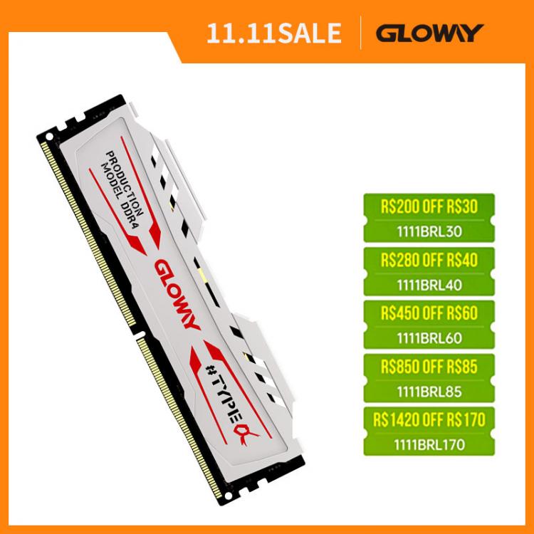 all in one place חומרה Gloway Memory Ram  ddr4 8GB 16GB 32GB 2666mhz  1.2V  Lifetime Warranty PC gaming desktop memoria ram ddr4