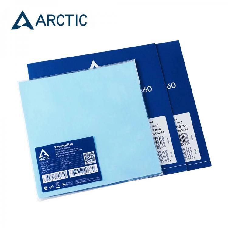all in one place חומרה ARCTIC ODYSSEY Heat Dissipation Silicone Pad CPU/GPU Card Water Cooling Thermal Mat 145MM*145MM Thermally Conductive Adhesive
