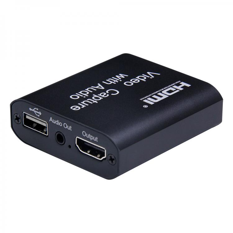 all in one place חומרה Kebidumei 4K USB 2.0 Loop Out Graphics Capture Card Video Recording Box HDMI-compatible Capture Card For PC Game Live Streaming
