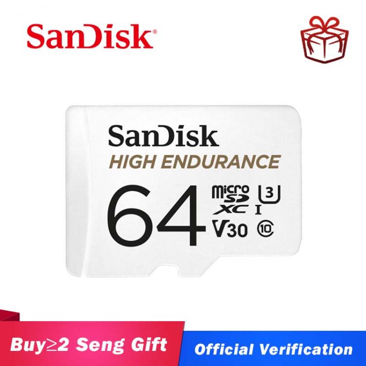 all in one place אביזרים original sandisk class10 de tarjeta sd tf card 32 gb 64 gb 128 gb 256gb High Endurance Video Monitoring microsd Memory Card