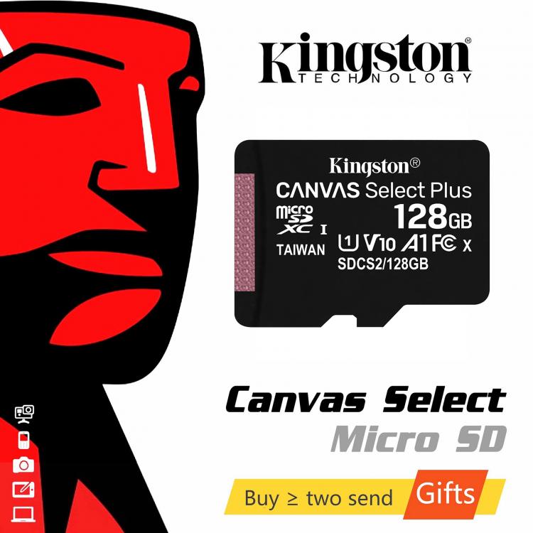 all in one place אביזרים Kingston Canvas seleziona Plus microSD Card Class10 carte sd memoria 64GB 16G 32GB 128GB 256GB 512G TF scheda di memoria Flash p
