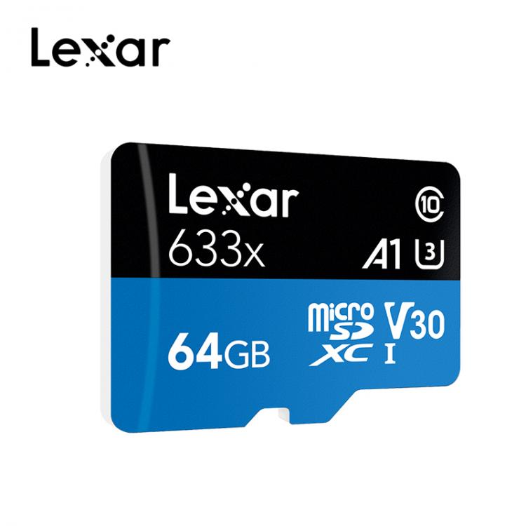 all in one place אביזרים Lexar micro sd Card for 1080p full-HD 3D and 4K video 633x 1000x 32GB 64GB 128GB 256GB 512GB Memory card Class 10 carte TF card