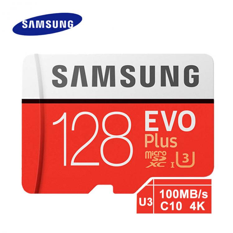 all in one place אביזרים SAMSUNG Micro SD card 128GB Memory Card EVO Plus 128 GB Class10 TF Card C10 microsd UHS-I U3 Free Shipping cartao de memoria