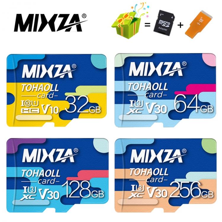all in one place אביזרים MIXZA BF Original Memory Card 256GB 128GB 64GB U3 80MB/S 32GB sd card Class10 UHS-1 flash card Memory TF SD Cards for Tablet