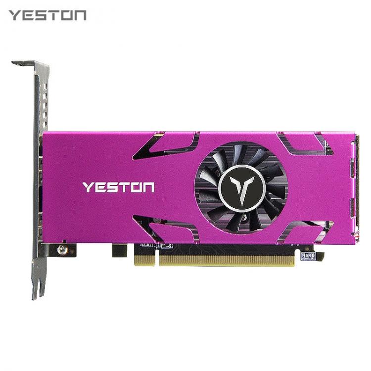 all in one place חומרה Yeston Radeon RX550 Graphic Card 4GB GDDR5 PCI Express 3.0 DirectX12 128Bit 1071/6000MHz PC Computer Gaming Video Card 4K