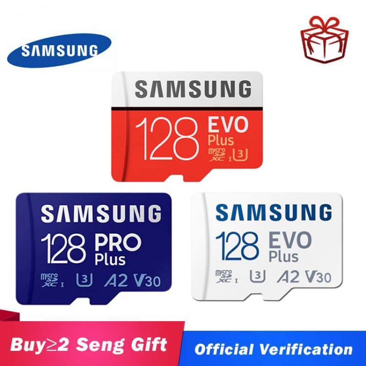 all in one place אביזרים Original Samsung EVO Plus 128GB Class10 Micro SD Card C10 100MB/S SDXC UHS-1 Flash Memory MicroSD TF Card cartao de memoria