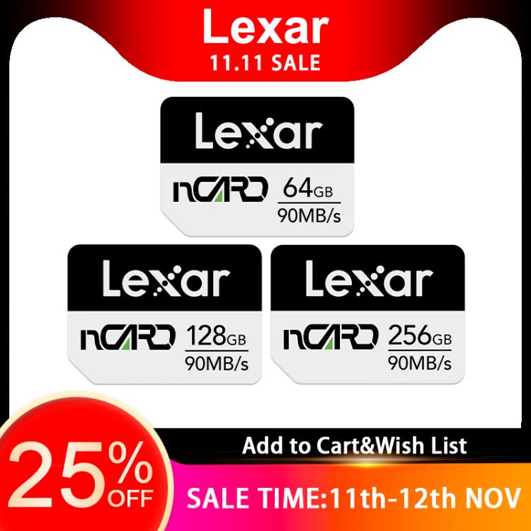 all in one place אביזרים Original Lexar nCard 64GB 128GB 256GB Nano Card High Speed Flash Phone Memory Card Max 90MB/s NM Card For Huawei P30 Mate 20