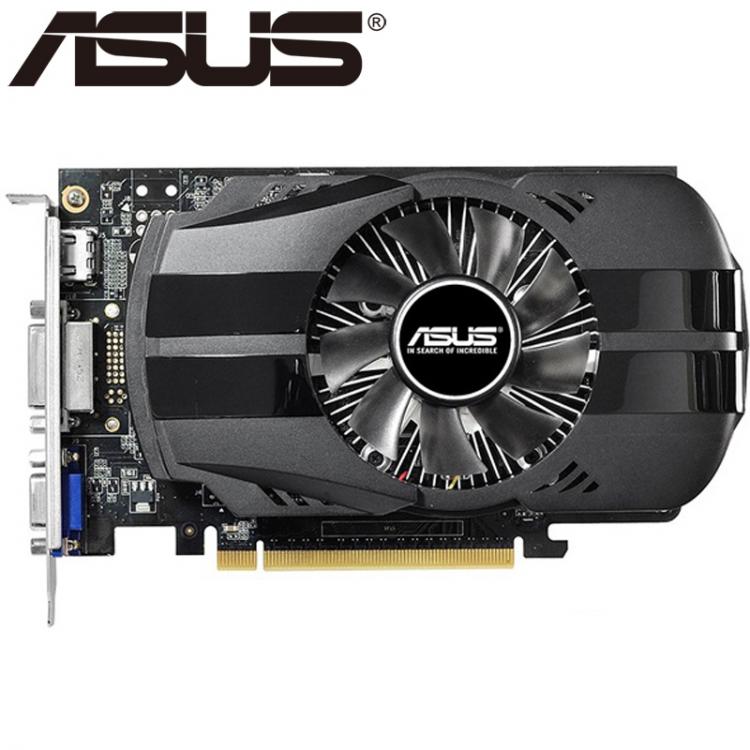 all in one place חומרה ASUS Video Card Original GTX 750Ti 2GB 128Bit GDDR5 Graphics Cards for nVIDIA Geforce GTX 750 Ti Used VGA Cards 650 760 1050