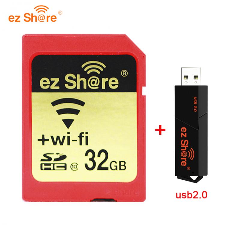 all in one place אביזרים New hot Original Brand EZ Share WIFI SD Card Wireles Share Memory card 16GB 32GB SDHC 64GB SDXC Class 10 usb Flash Free Shipping