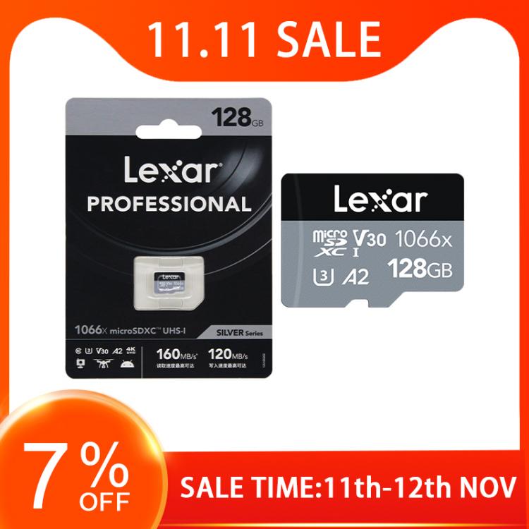 all in one place אביזרים Lexar PROFESSIONAL 1066x Memory Card 128GB 256GB Read Speed up to 160MB/S SDXC V30 UHS-I U3 Microsd 64GB Class 10 TF Card
