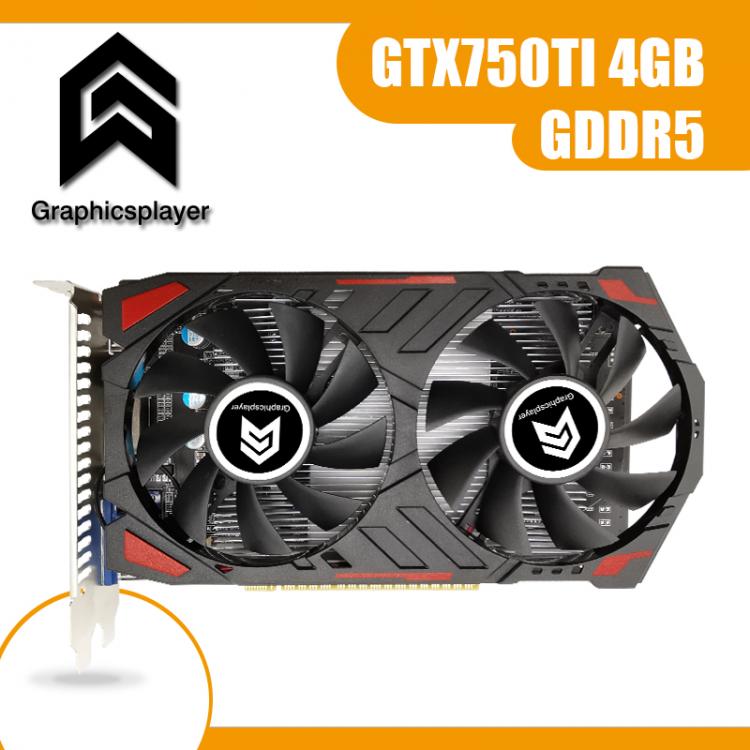 all in one place חומרה Original chip graphics card GTX750TI 4GB GDDR5 128BIT VGA video card for NVIDIA GTX PC games