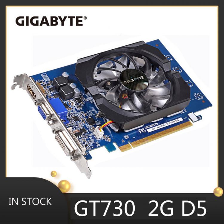 all in one place חומרה GeForce GT 730 2G 64bit GDDR5 300w Game COMPUTER GRAPHICS VIDEO CARD for DELL/LENOVO PC not gt 710 730 740 1050ti
