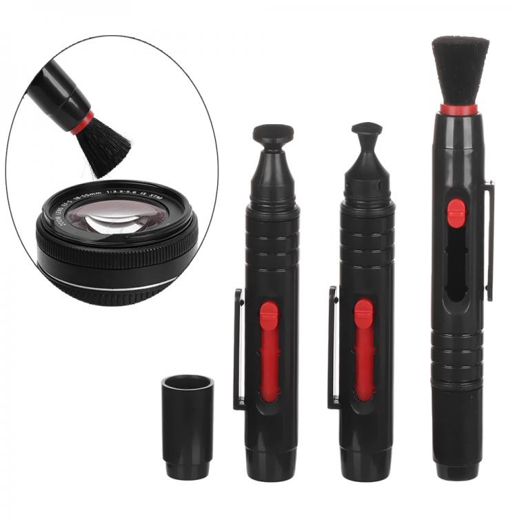 all in one place אביזרים 1PC Camera Lens Cleaning Brush Professional Reusable Retractable Dust Cleaner Pen for Canon Nikon Sony DSLR SLR DV