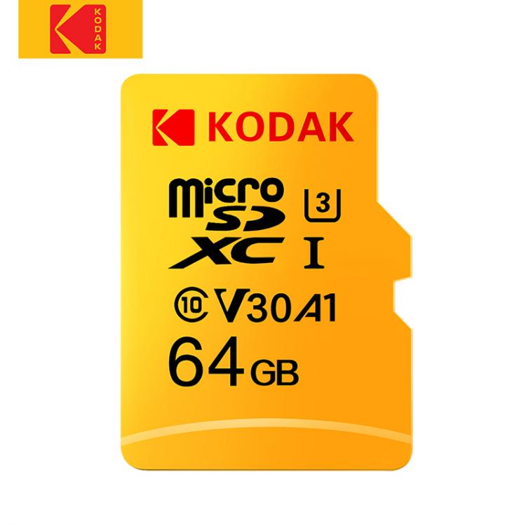 all in one place אביזרים Kodak Micro SD High Speed 16GB 32GB Memory Card 64GB 128GB TF / Micro SD card cartao de memoria class10 U1 Flash Memory Card