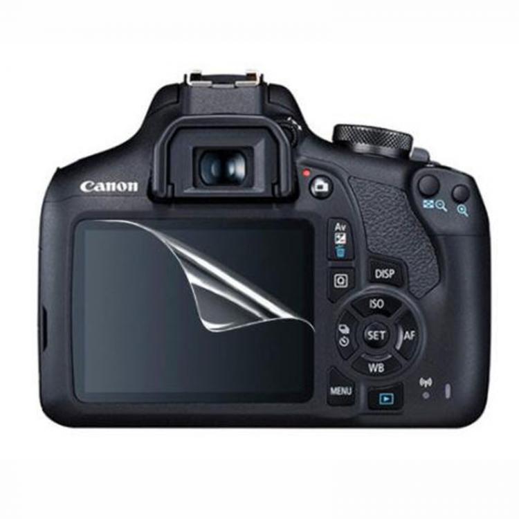 all in one place אביזרים 3 x PET Screen Protector Clear Soft Film for Canon EOS 1200D 1300D 1500D 2000D Rebel T5 T6 T7 Kiss X70 X80 X90 Camera Guard
