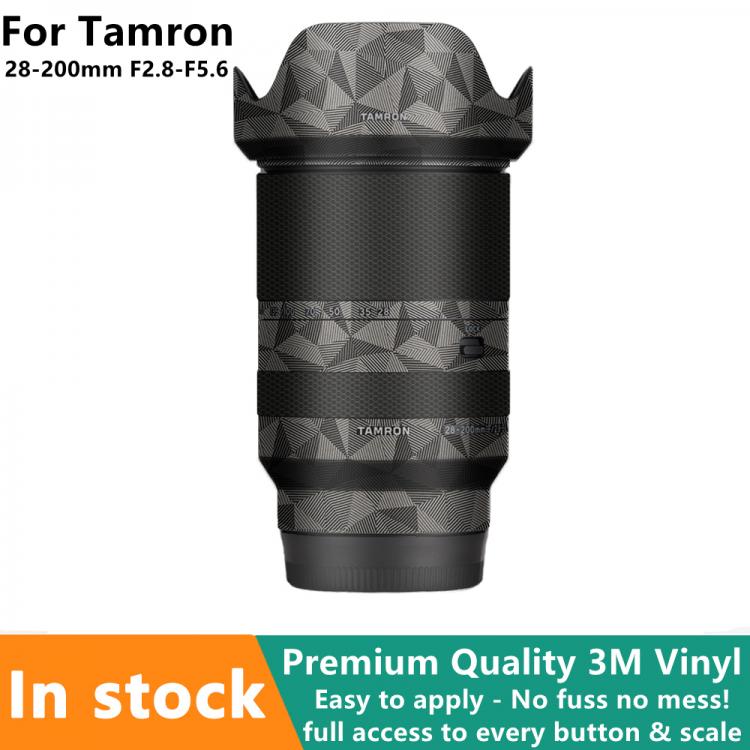 all in one place אביזרים 28-200mm Anti-scratch Premium Decal Skin For Tamron 28-200mm F2.8-F5.6 Di III RXD Lens for Sony FE Mount Lens Wrap Cover Sticker