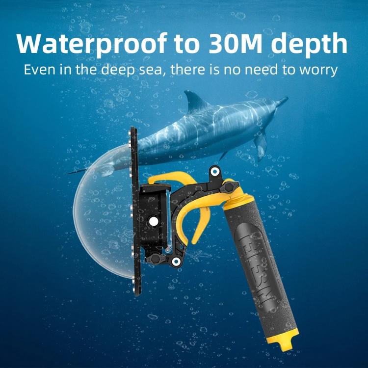 all in one place אביזרים TELESIN 6'' Dome Port 30M Waterproof Case Housing for GoPro Hero 5 6 7 Black Hero 8 9 10 Trigger Dome Cover Lens Accesso