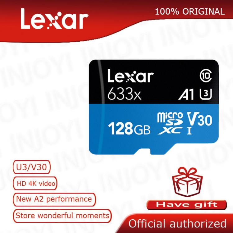 all in one place אביזרים original Lexar micro sd card 32gb 64gb 128gb 256gb 512gb carte sd Class10 633x TF Flash Memory Card mecard Micro sd kart A1 A2