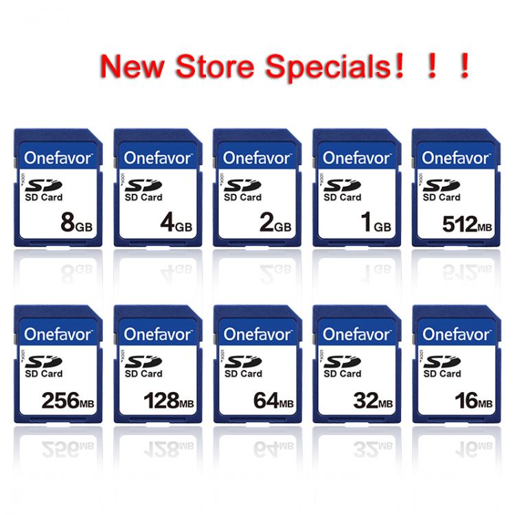 all in one place אביזרים Small capacity Memory card 16MB 32MB 64MB 128MB 256MB 512 MB 1GB 2GB Standard speed FAT SD Card for Old device